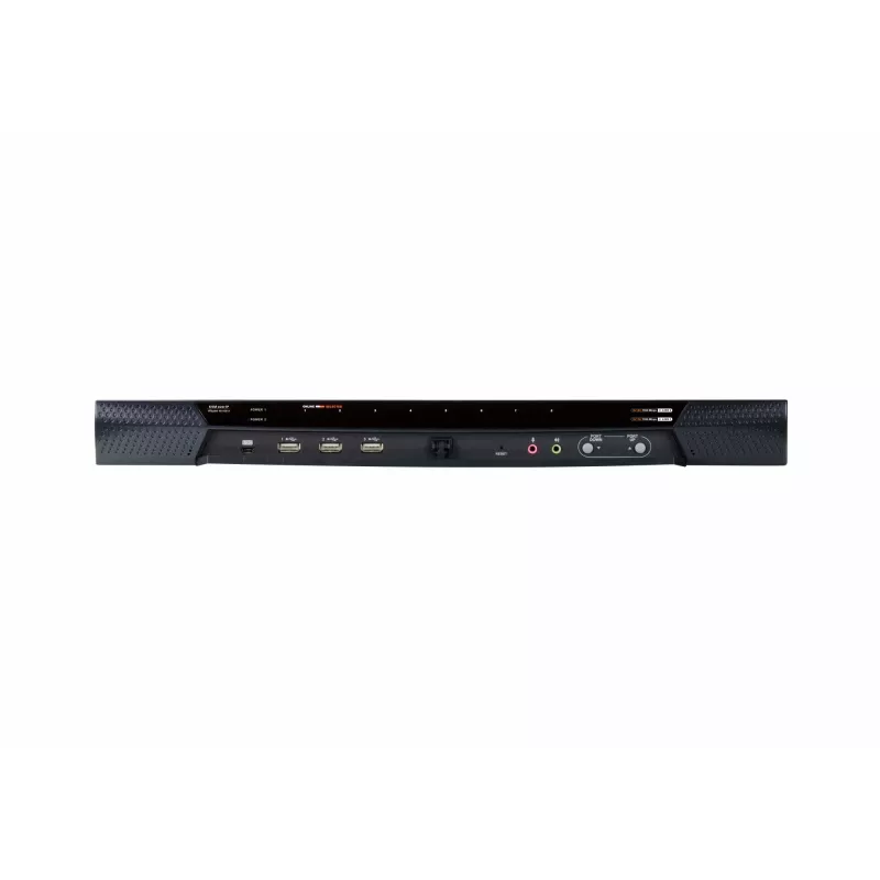 ATEN 8-poorts 2-bus CAT5e/6 KVM over IP-switch, LUC (Laptop USB Console), met audio & virtual media-ondersteuning