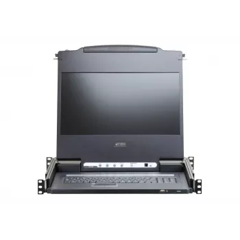 KVM-switch ATEN CL6700MW rackmontage zwart USB 1920x1080