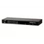ATEN 16-poorts USB/PS2 VGA KVM-switch, 2048 x 1536 pixels, QXGA, rackmontage, 6,5 W, 1U, zwart