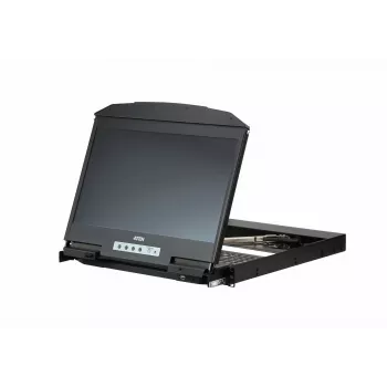 ATEN CL3800NW rackconsole 47 cm (18,5 inch) 1920 x 1080 pixels metaal, kunststof zwart 1U
