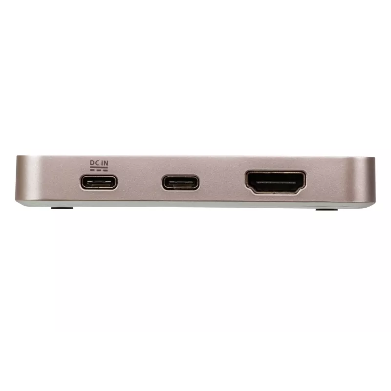 ATEN UH3235 USB-C 4K ultra mini-dock met power passthrough
