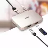 ATEN UH3235 USB-C 4K ultra mini-dock met power passthrough