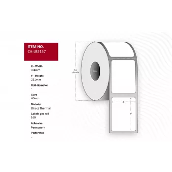 Capture CA-LB5157 printeretiketten