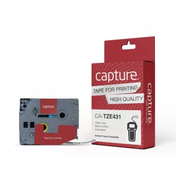 Labeltape Capture CA-TZE431 40 g 74 mm x 148 mm