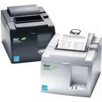 Thermische printer voor kassabonnen Star Micronics TSP143IIIBI2 203 dpi met automatische snijder, grijs
