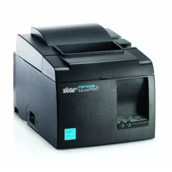 Thermische printer voor kassabonnen Star Micronics TSP143IIIBI2 203 dpi met automatische snijder, grijs