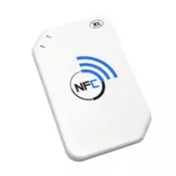 Smartcard-lezer ACS ACR1255U-J1 met NFC, USB 1.1-interface, 1 m kabel, wit