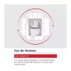 Handgreep RAM Mounts GDS Roto-Mag zwart composiet 8 inch