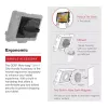 Handgreep RAM Mounts GDS Roto-Mag zwart composiet 8 inch