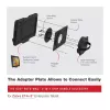 Handgreep RAM Mounts GDS Roto-Mag zwart composiet 8 inch