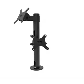 Capture CA-POLE-4012 hoofdpaal 400 mm met standaard en korte VESA-beugels voor hoofd- en tweede scherm