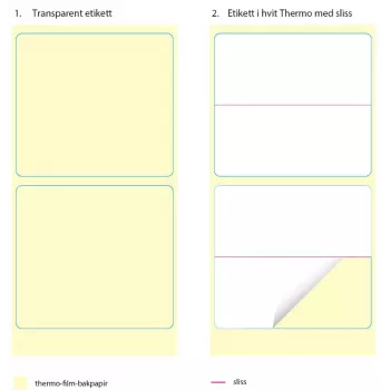 Printeretiket Capture CA-47011-AA-1 hoogwaardige duurzame etiketten