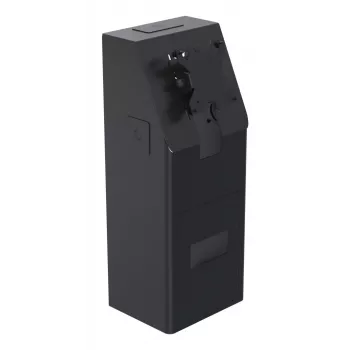Wandgemonteerde selfservice-kioskhouder ergonomic solutions SPK402-02 — wandhouder voor selfserviceterminals