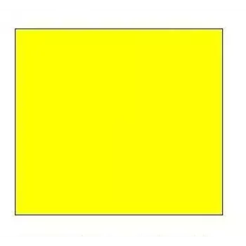 Printeretiket Capture 65000996 geel rol 6x6 cm 1200 etiketten