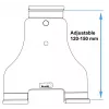 Passieve houder Brodit 511848 mobiele telefoon smartphone tablet UMPC zwart