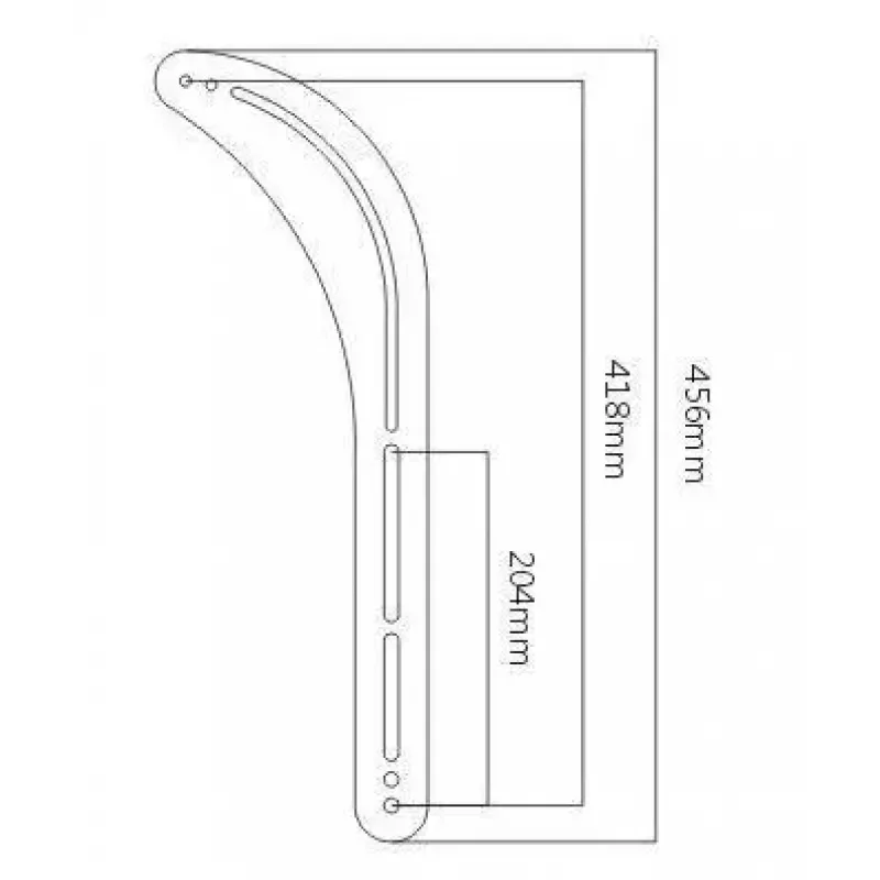 Luidsprekersteun Vivolink VLMSB3270 zwart maximale draaglast 15 kg