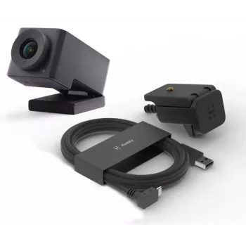 Camera Huddly IQ met microfoon 12 MP zwart