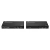 Netwerkzender & -ontvanger Lindy 100m Cat.6A 2 host USB 3.2 Gen 1 & HDMI 4K60
