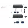VivoLink VLUSBCEXT2X2 USB 3.2 Gen 1-extender, 100 m, dubbele USB-C-ingang en video