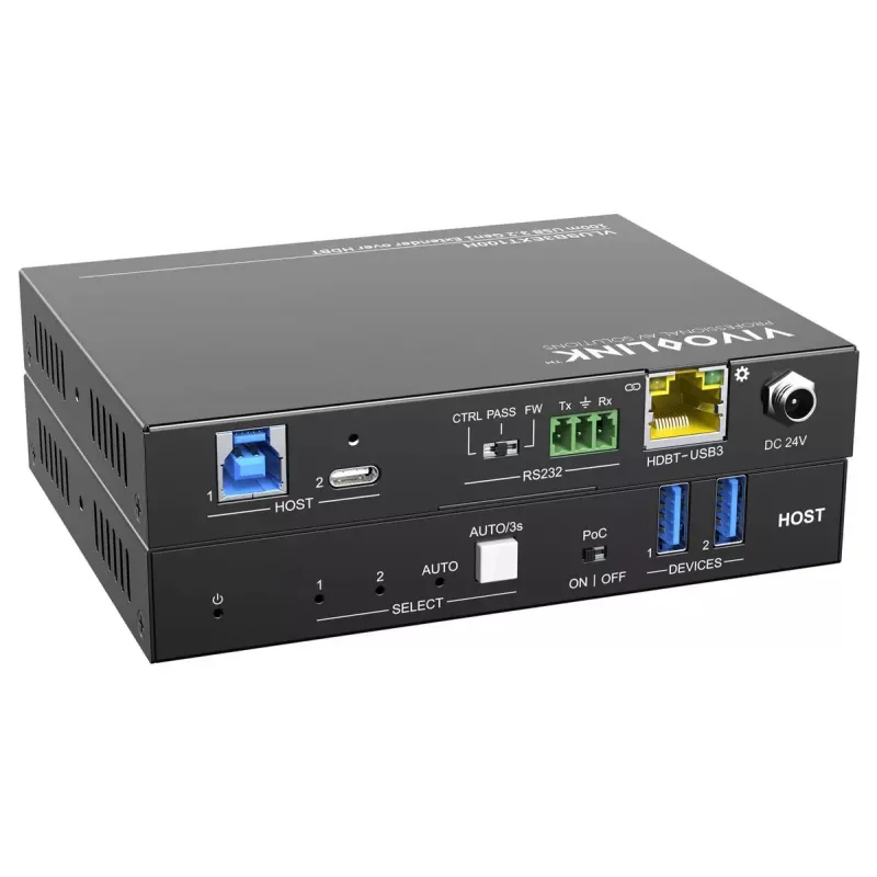 KVM-extender Vivolink VLUSB3EXT100H USB 3.0 100m