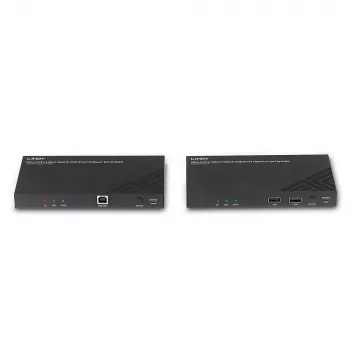 Lindy 100m Cat.6 HDMI 4K60, audio, IR en RS-232 HDBaseT KVM-extender