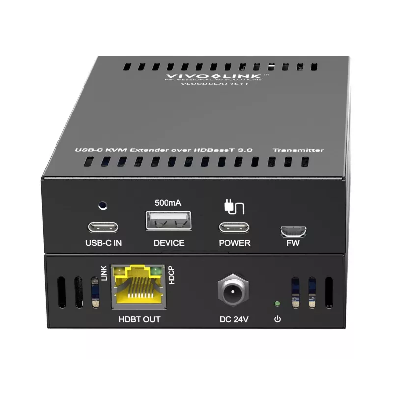 KVM-extender zender & ontvanger Vivolink VLUSBCEXT151 HDMI USB bedraad 70 m