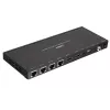 Zender & ontvanger Lindy 70m Cat.6 4-poorts HDMI 4K30 en IR splitter extender met loop out
