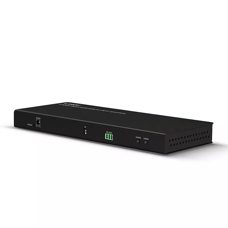 Lindy 9-poorts HDMI 10.2G multi-view switch zwart 30Hz