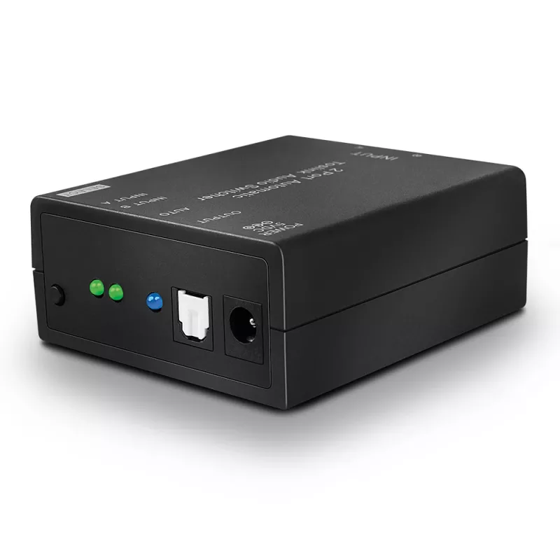 Lindy 2-poorts automatische optische audioswitch