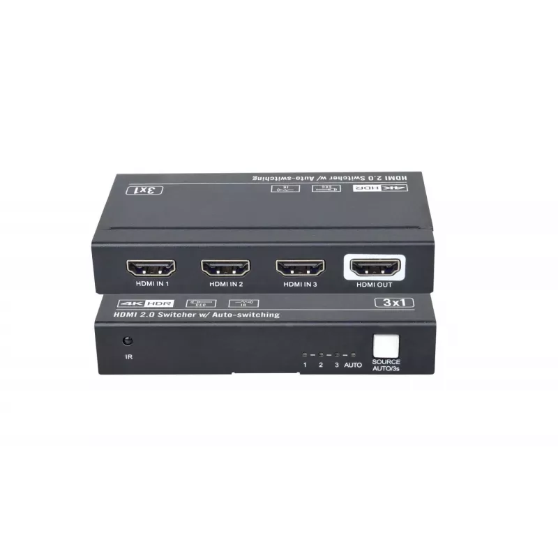 HDMI-switch VivoLink VLSW131-8K 3x1 8K@60Hz ingangsselector