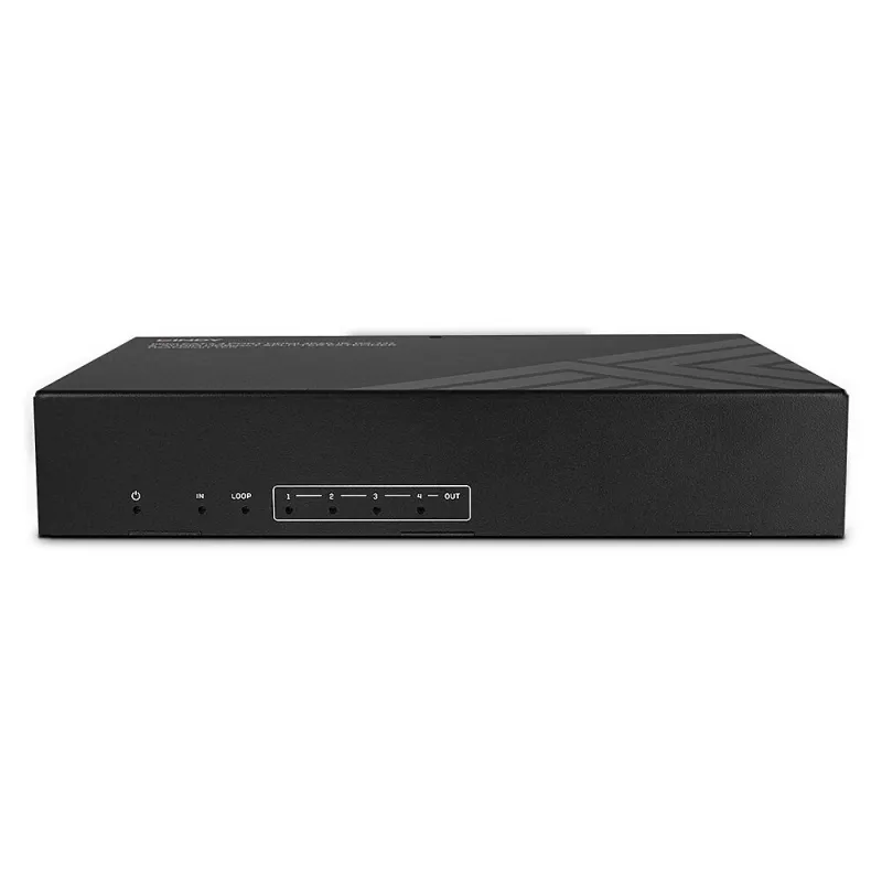 Lindy 100m Cat.6 4-poorts HDMI 4K60 HDBT splitter extender