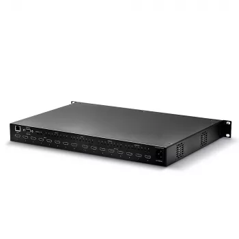 Lindy 8x8 HDMI 18G matrix met videowand-scalering