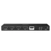 Lindy 4-poorts HDMI 8K60-schakelaar met eARC HDMI USB A USB C