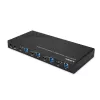 Lindy 4-poorts HDMI 4K60, USB 3.0 en audio KVM-switch