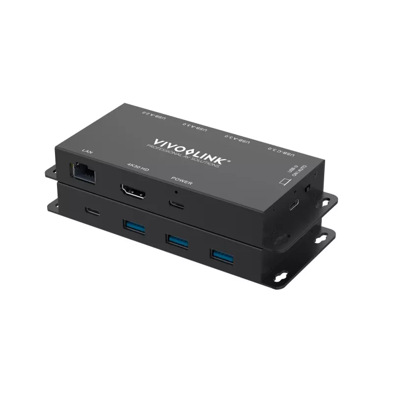 USB-grafische adapter Vivolink VLUSBCHUB2V2 met meerdere aansluitingen