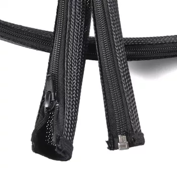 Kabelmantel Vivolink PROZIPSLEEVE2028 zwart polyester 2cm 2800mm