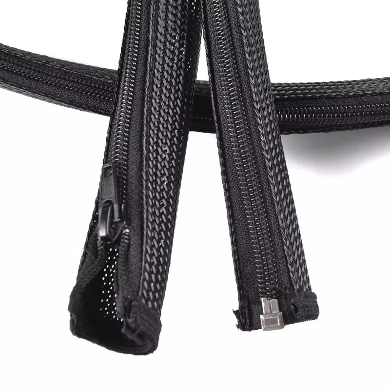 Kabelmantel Vivolink PROZIPSLEEVE2028 zwart polyester 2cm 2800mm
