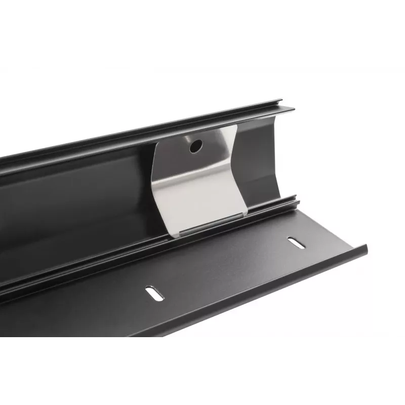Rechte kabelgoot VivoLink VLWL110B zwart 660 mm breedte 60 mm diepte 20 mm hoogte