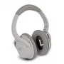 Lindy LH500XW headset bedraad & draadloos hoofdbeugel gesprekken/muziek Micro-USB Bluetooth grijs