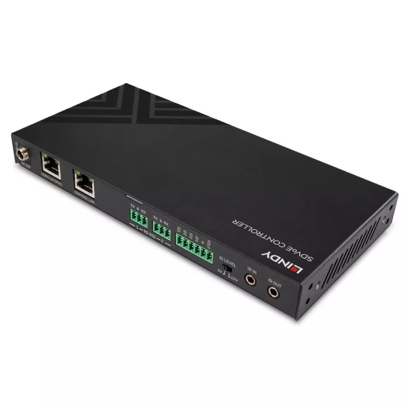 AV-repeater Lindy SDVoE-controller 3840 x 2160 pixel Cat6 bekabeld micro-USB