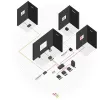 AV-zender & -ontvanger Lindy 300m glasvezel-HDMI 18G & IR-extender