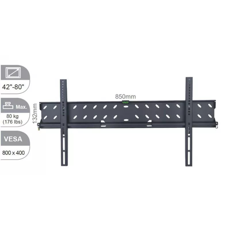 Vivolink VLMW4280 grote slanke tv-wandbeugel tot 2,03 m (80 inch)