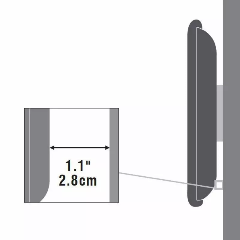 Vivolink VLMW4280 grote slanke tv-wandbeugel tot 2,03 m (80 inch)