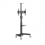 Vivolink VLFS3266C tv-standaard/rolwagen 165,1 cm (65 inch) zwart