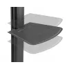 Vivolink VLFS3266C tv-standaard/rolwagen 165,1 cm (65 inch) zwart