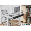 Kabelmanagement Vivolink VLUDCM914 staal zwart 914 mm