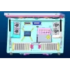 Vandalismebestendige 32 inch Full HD-monitor ERNITEC model 0070-24132-HB3000-L