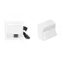 Vivolink WI221292 stopcontact HDMI + DisplayPort + 3,5 mm wit
