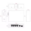 Netwerkswitch Ernitec ELECTRA-U06-1GB 1GB Ethernet