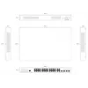 Netwerkswitch Ernitec ELECTRA-M224-1GB-370W 24 poorten 1GB